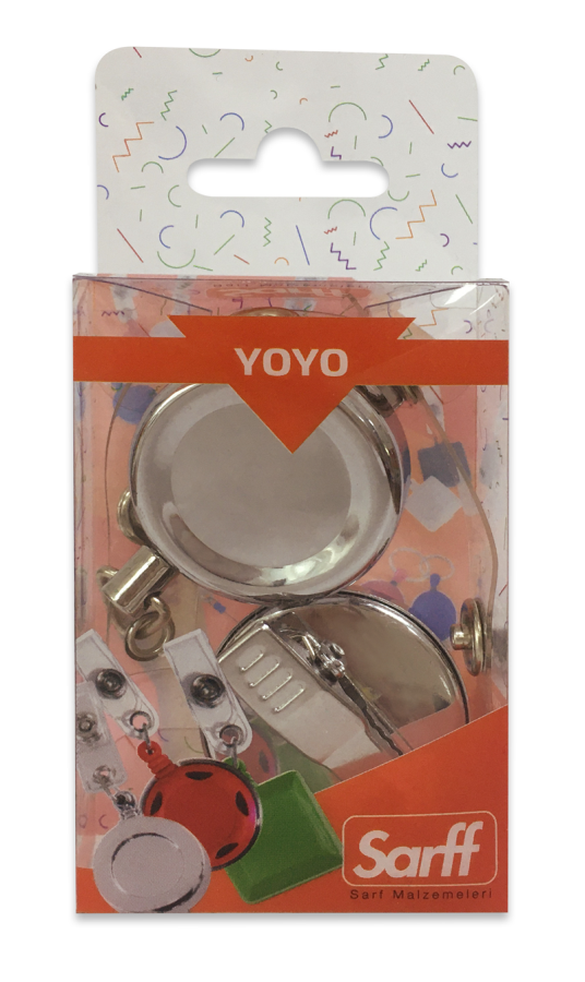Kartvizitlikler SARFF YUVARLAK TİMSAH AĞIZLI METAL İPLİ YOYO BLİSTER - 2ADET Satın Al