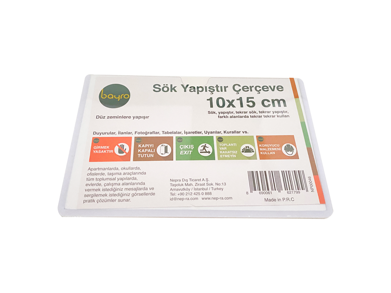 Kartvizitlikler SÖK YAPIŞTIR ÇERÇEVE (10X15) (NP00050) DİKEY Satın Al