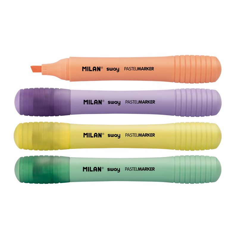 Keçeli Kalemler MILAN 162119807 SWAY PASTEL FOSFORLU KALEM (7 PAKET) - 4'LÜ Satın Al