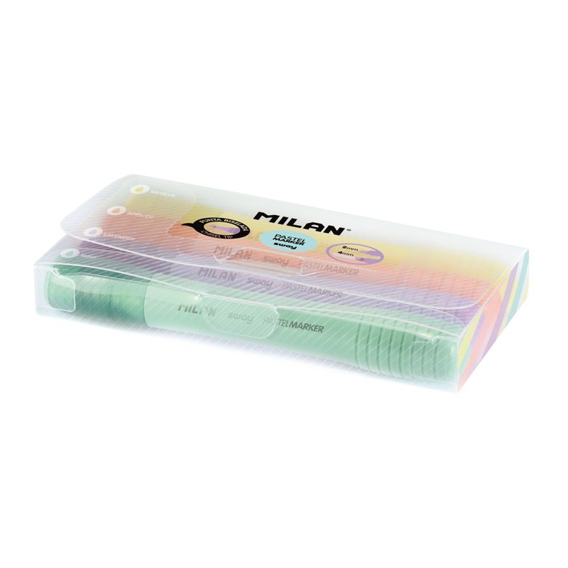 Keçeli Kalemler MILAN 162119807 SWAY PASTEL FOSFORLU KALEM (7 PAKET) - 4'LÜ Satın Al