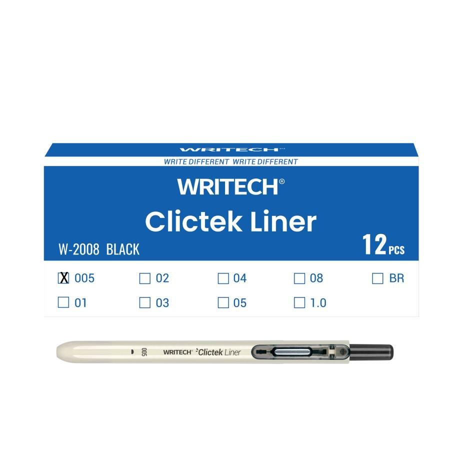 Keçeli Kalemler WRITECH W-2008 BASMALI FINELINER 0,05MM KALEM - 12'Lİ KUTU Satın Al