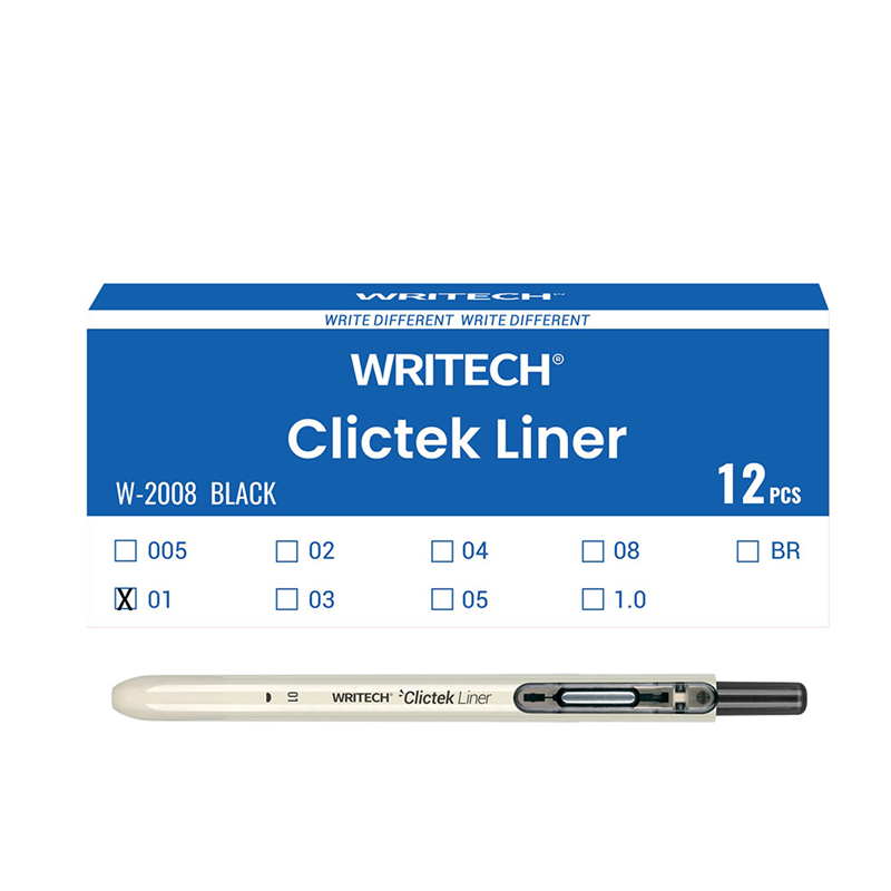 Keçeli Kalemler WRITECH W-2008 BASMALI FINELINER 0,1MM KALEM - 12'Lİ KUTU Satın Al