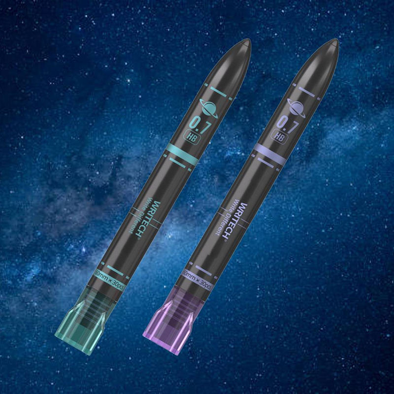 Keçeli Kalemler WRITECH W-507 0,7MM (SİYAH-YEŞİL/SİYAH-MOR) KALEM UCU - 36'LI STAND Satın Al