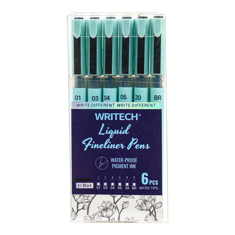Keçeli Kalemler WRITECH W-704 LIQUID FINELINER KALEM - 6'LI Satın Al