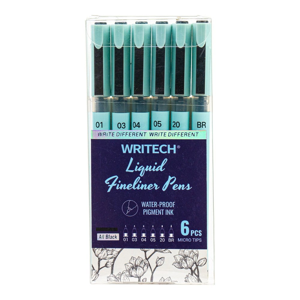 Keçeli Kalemler WRITECH W-704 LIQUID FINELINER KALEM - 6'LI Satın Al