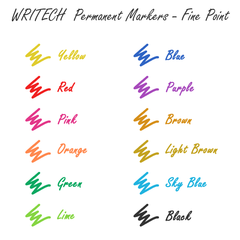 Keçeli Kalemler WRITECH W-805P BASMALI PERMANENT KALEM YEDEK TÜP MAVİ - 12'Lİ KUTU Satın Al