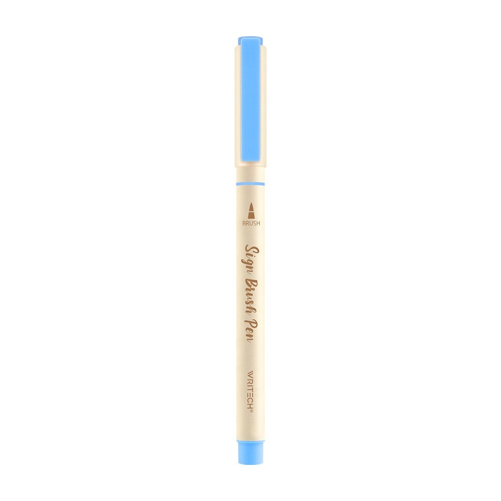 Keçeli Kalemler WRITECH W-827 FIRÇA TİP KEÇELİ KALEM MENEKŞE MAVİ - 12'Lİ KUTU Satın Al