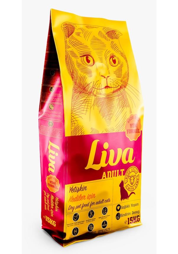 Kedi Maması Liva Kuzu Etli Yetişkin Kedi Maması 15 Kg Satın Al