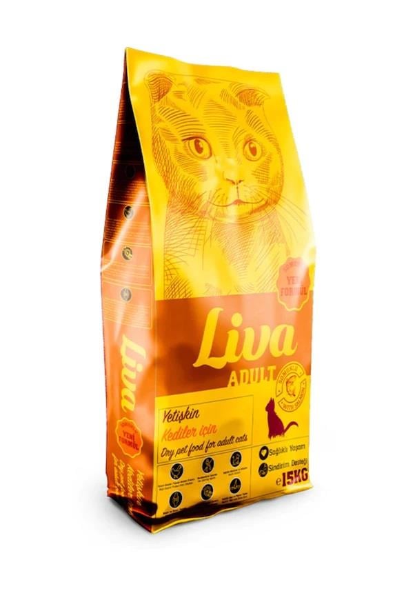Kedi Maması Liva Somonlu Yetişkin Kedi Maması 15 Kg Satın Al