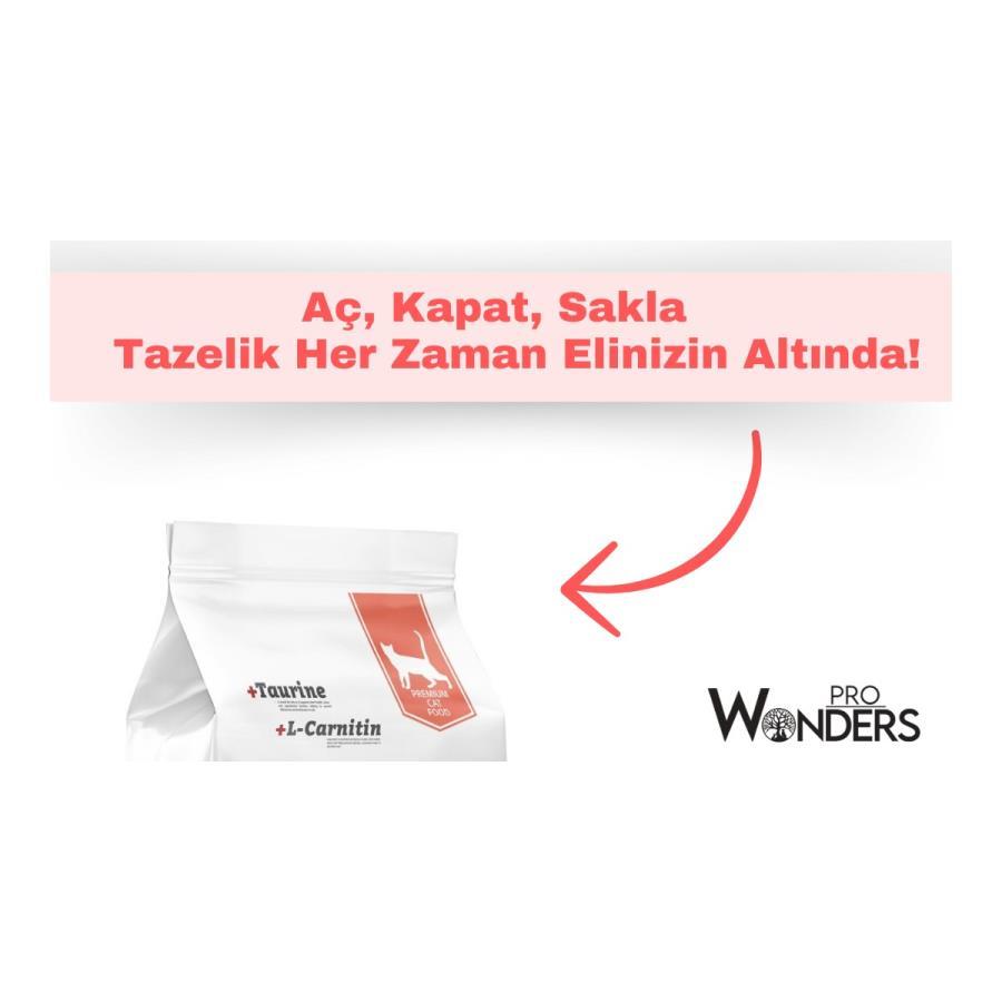Kedi Maması Pro Wonders Somonlu ve Pirinçli 15 kg Premium Kısırlaştırılmış Kedi Maması Satın Al