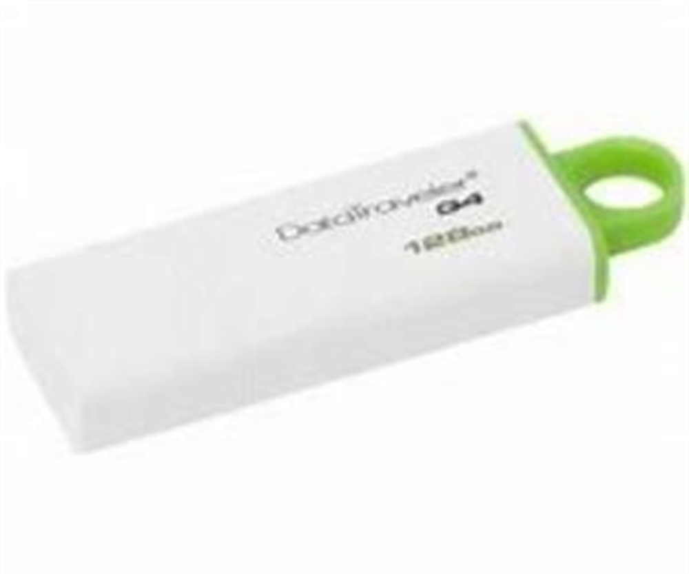 Kingston DTIG4 128 Gb USB 3.0 Beyaz-Yeşil Plastik Kasa Flash Bellek