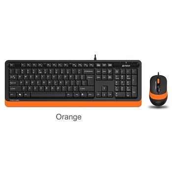 Klavyeler ve Setleri A4 Tech F1010 Q Usb Turuncu Fn-Mm Klv+Optik Mouse Set Satın Al