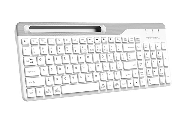 Klavyeler ve Setleri A4 Tech Fbk25 Beyaz Bluetooth+2.4G Nano Fn Multimedya Klavye Satın Al