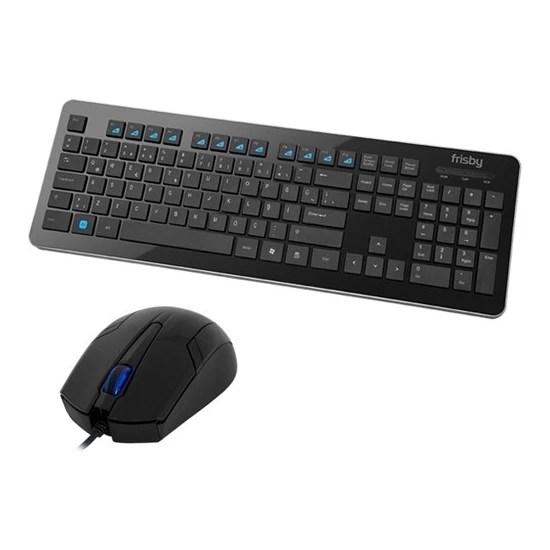 Klavyeler ve Setleri Frisby FK-W156QU USB Q TR Kablosuz Siyah Klavye Mouse Set Satın Al