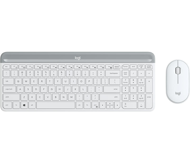 Klavyeler ve Setleri Logitech 920-009436 MK470 Beyaz Kablosuz Klavye Mouse Seti Satın Al