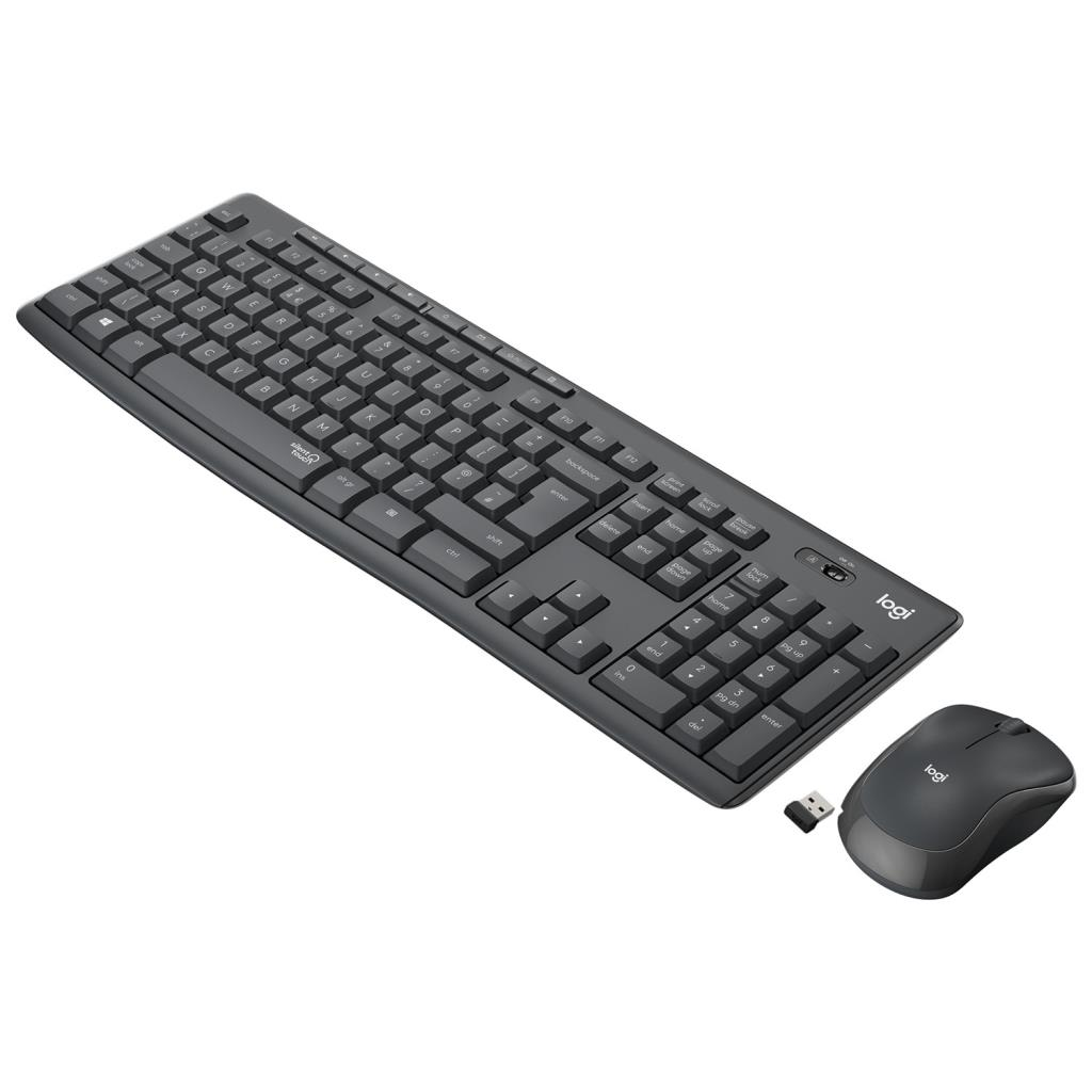 Klavyeler ve Setleri Logitech 920-009804 MK295 Kablosuz Siyah Klavye Mouse Set Satın Al