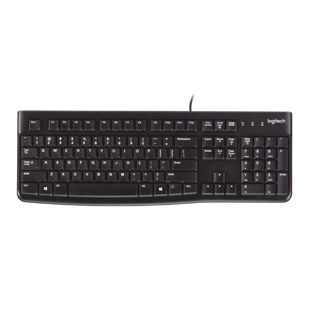 Klavyeler ve Setleri LOGITECH K120 SİYAH Q TR USB KABLOLU (920-002505) Satın Al