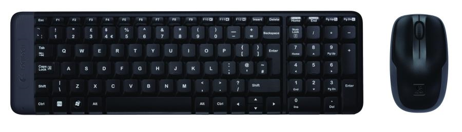 Klavyeler ve Setleri LOGITECH MK220 SİYAH Q KABLOSUZ (920-003163) Satın Al
