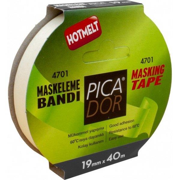 Koli Bantları Picador 19 Mm X 40 Metre Maskeleme Bandı Satın Al