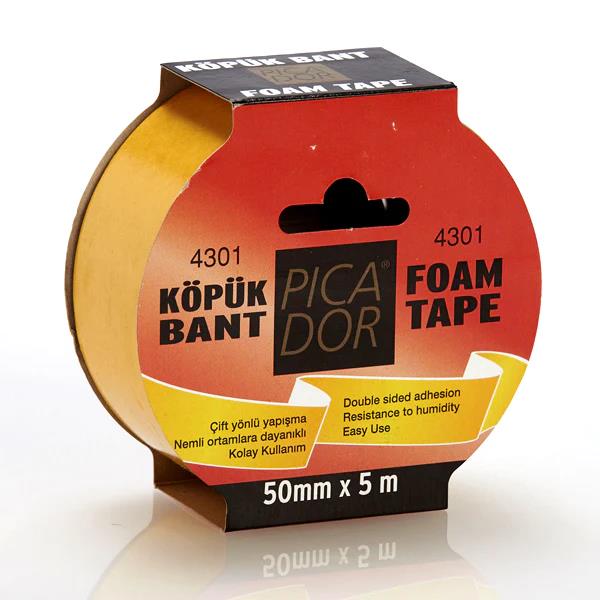 Koli Bantları Picador Çift Taraflı Köpük Bant 50mmX5mt Satın Al