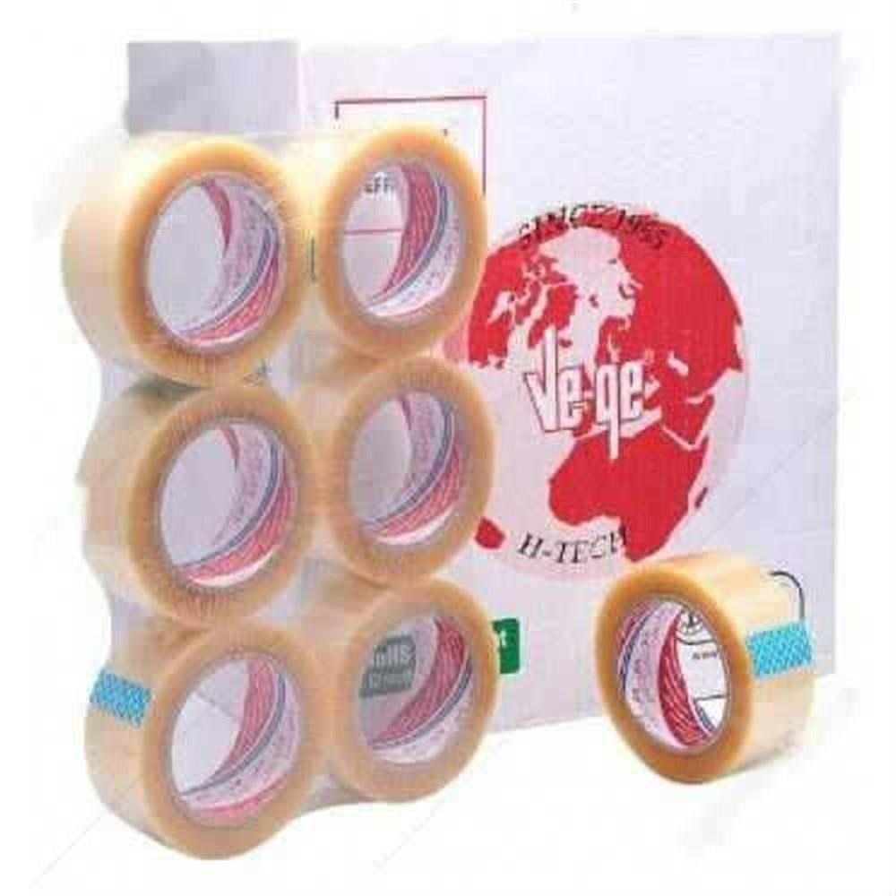 Koli Bantları Vege Aslan Hotmelt Koli Bandı Şeffaf 45 mm x 100 Metre 48 Adet Satın Al