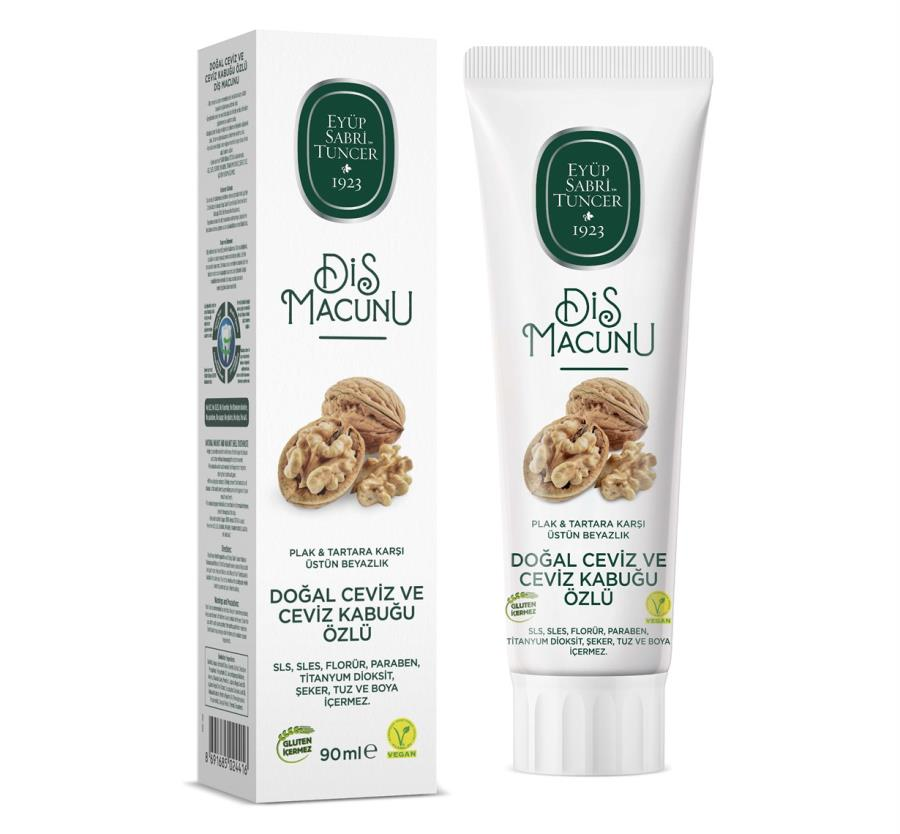Kolonyalar Eyüp Sabri Tuncer Doğal Ceviz Ve Ceviz Kabuğu Özlü Macunu 90ml Satın Al