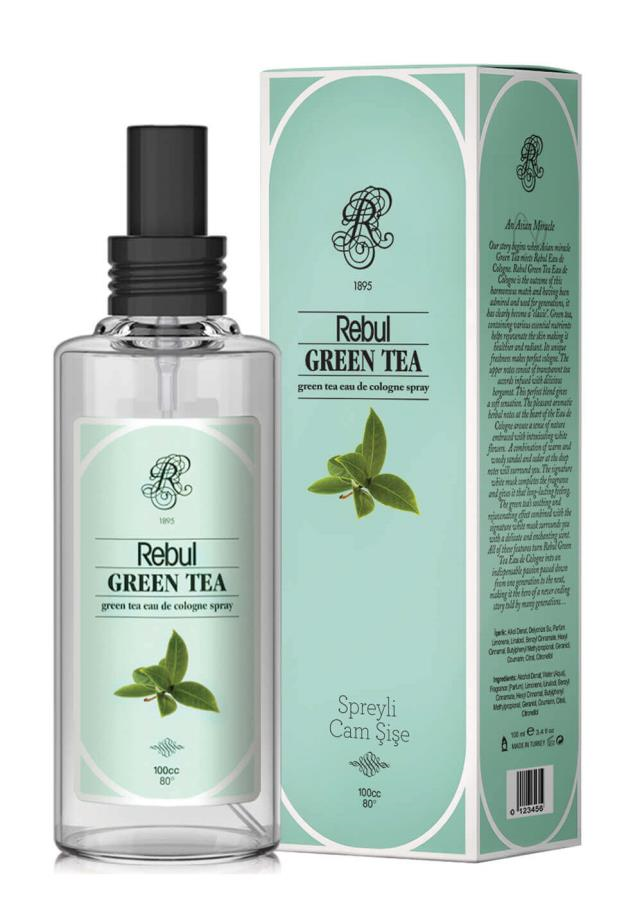 Kolonyalar Rebul 125ml Green Tea  Spreyli Kolonya Pet Satın Al