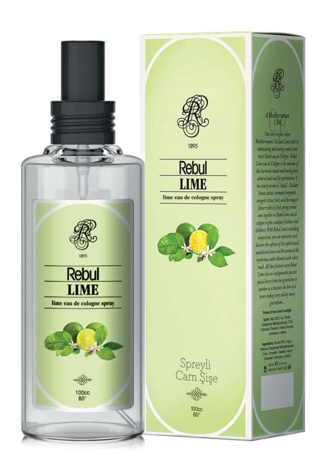 Kolonyalar Rebul 125ml Lime Spreyli Kolonya Pet Satın Al
