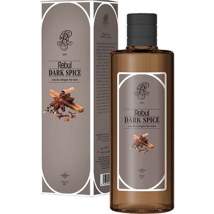 Kolonyalar Rebul 250ml Dark Spice  Kolonya Cam Şişe Satın Al