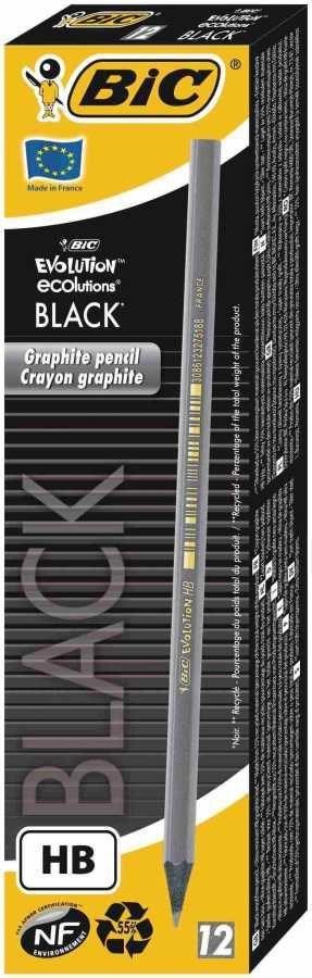Kurşun Kalemler Bic Evolutıon Black Kurşun Kalem 12'li Paket Satın Al