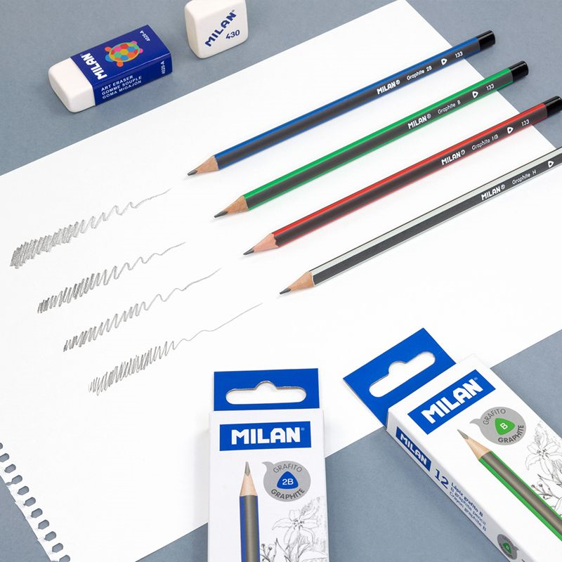 Kurşun Kalemler MILAN 071230312 GRAPHITE HB 133 KURŞUN KALEM - 12ADET Satın Al