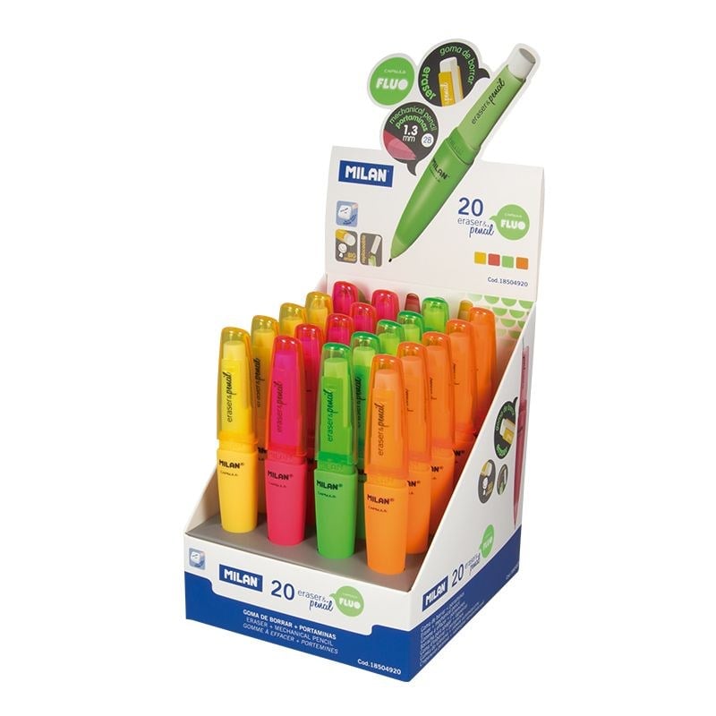 Kurşun Kalemler MILAN 18504920 CAPSULE FLUO VER. KALEM 1,3MM - 20ADET 20Lİ Satın Al