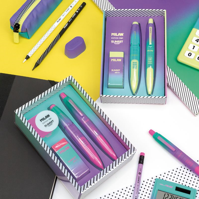 Kurşun Kalemler MILAN 6355SNP SUNSET PEMBE KALEM HEDİYE SET Satın Al