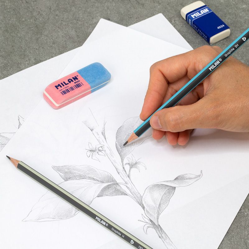Kurşun Kalemler MILAN 71230012 GRAPHITE 2H ÜÇGEN KURŞUN KALEM - 12ADET Satın Al