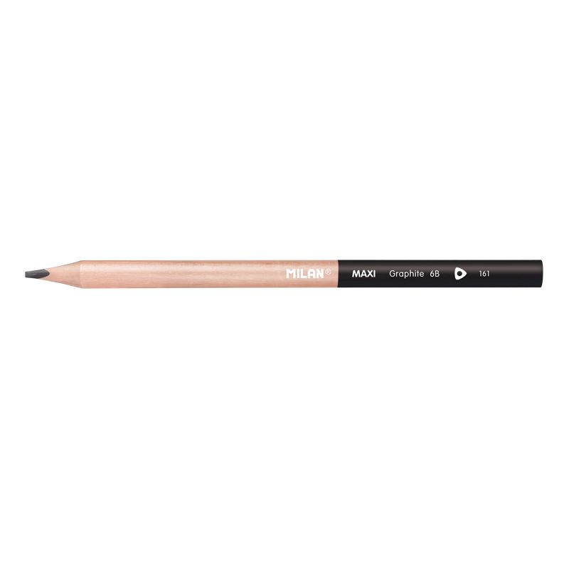 Kurşun Kalemler MILAN 71260606 GRAPHITE 6B ÜÇGEN MAXI KURŞUN KALEM - 6ADET Satın Al