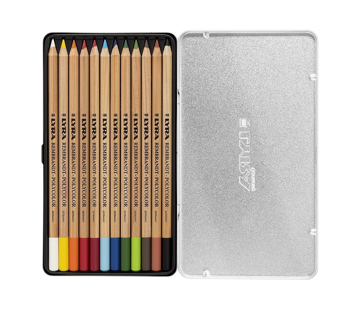 Kuru Boyalar Lyra Rembrandt Polycolor Kuruboya 12'li Metal Kutu Satın Al