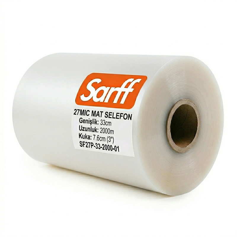 Laminasyon Makineleri SARFF 27MIC MAT SELEFON - 33CMX2000M(7,5 KUKA) Satın Al