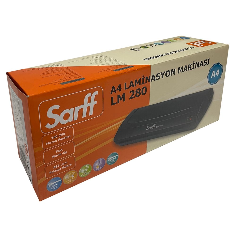 Laminasyon Makineleri SARFF LM280 A4 LAMİNASYON MAKİNESİ Satın Al