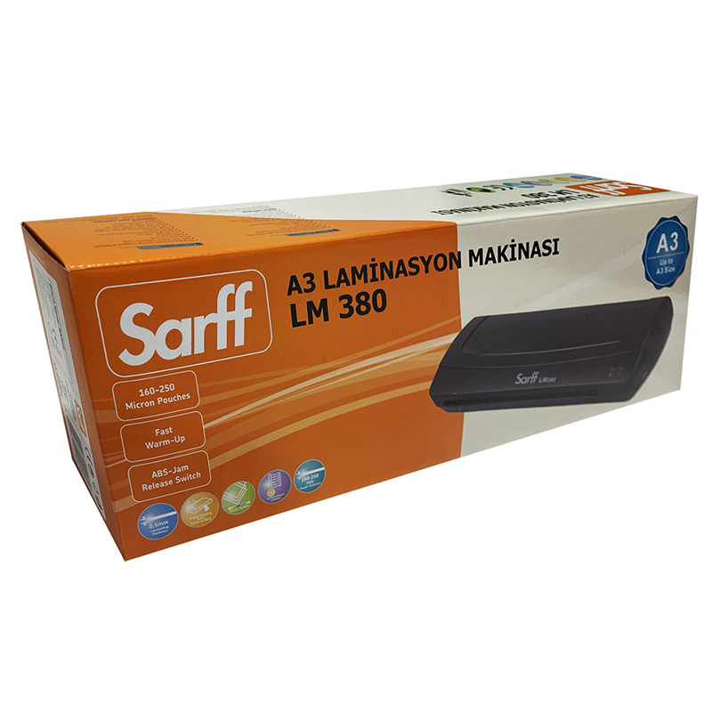 Laminasyon Makineleri SARFF LM380 A3 LAMİNASYON MAKİNESİ Satın Al
