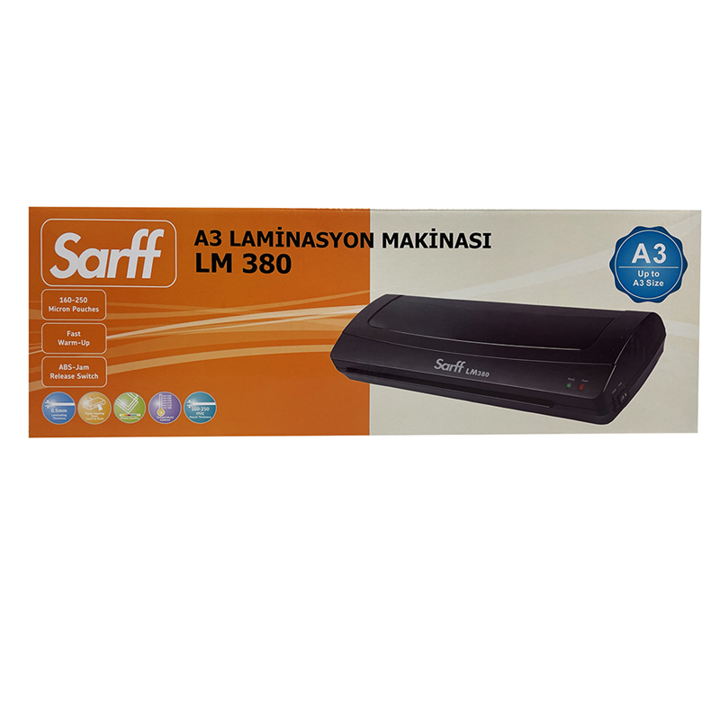 Laminasyon Makineleri SARFF LM380 A3 LAMİNASYON MAKİNESİ Satın Al