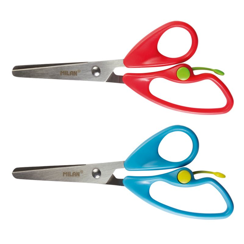 Makas ve Maket Bıçakları MILAN 1489818 RETURN YAYLI ÇOCUK MAKASI - 18'Lİ Satın Al