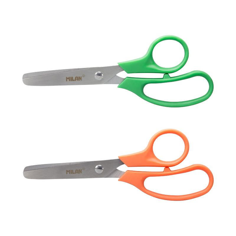 Makas ve Maket Bıçakları MILAN 80066 SCHOOL BASIC OKUL MAKASI - 24'LÜ Satın Al