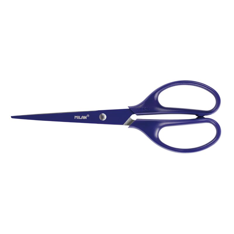 Makas ve Maket Bıçakları MILAN BWM10425B ACID OFİS TİPİ MAKAS - MAVİ - 17CM Satın Al