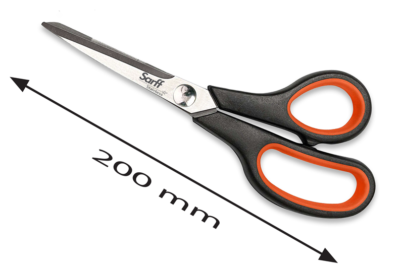 Makas ve Maket Bıçakları SARFF EASY GRIP OFİS MAKASI - 20CM Satın Al