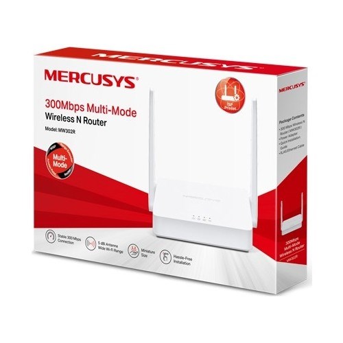 Menzil Arttırıcı Tp-Link Mercusys MW302R 300 Mbps Kablosuz Router Satın Al