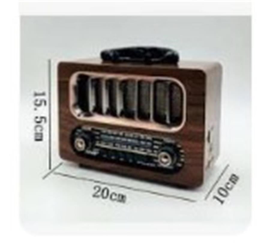Mikrofon, Kulaklık ve Hoparlör Everton Rt-658  Bluetooth Fm-Usb-Tf-Aux Şarjlı Nostaljik Radyo Satın Al