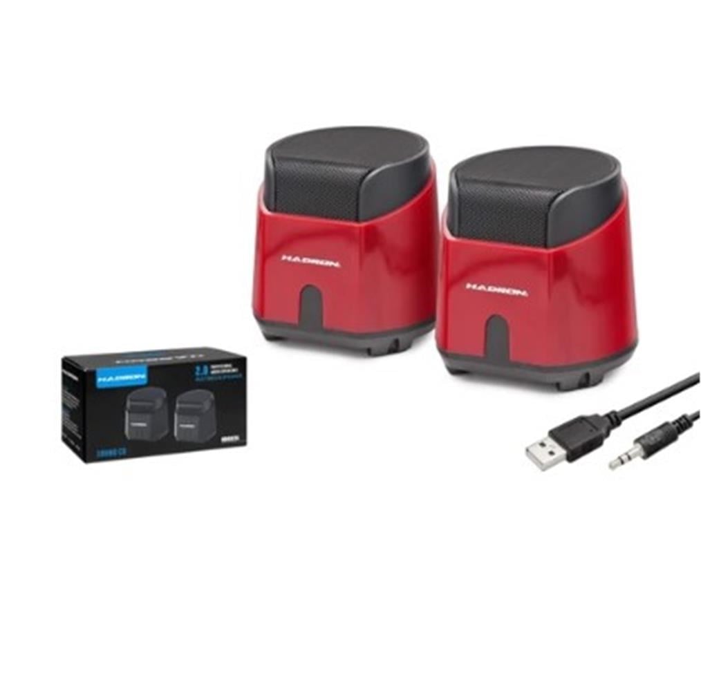 Mikrofon, Kulaklık ve Hoparlör Hadron HD6024R Speaker Pc Kırmızı 8.5-9-9 cm Satın Al