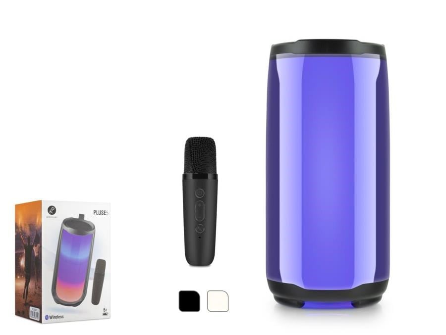 Mikrofon, Kulaklık ve Hoparlör Hadron PLUSE5 Bluetooth Karaoke Speaker 182-88-88MM Satın Al
