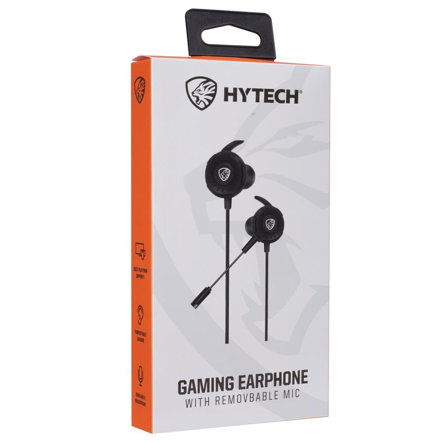 Mikrofon, Kulaklık ve Hoparlör Hytech HY-GK1 3,5 Oyuncu Esnek Mikrofonlu Siyah Kulakiçi Kulaklık Satın Al