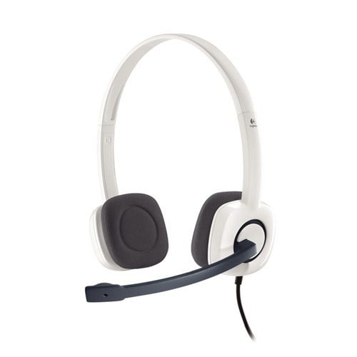 Mikrofon, Kulaklık ve Hoparlör LOGITECH H150 BEYAZ KULAKLIKLI MİKROFON 981-000350 Satın Al